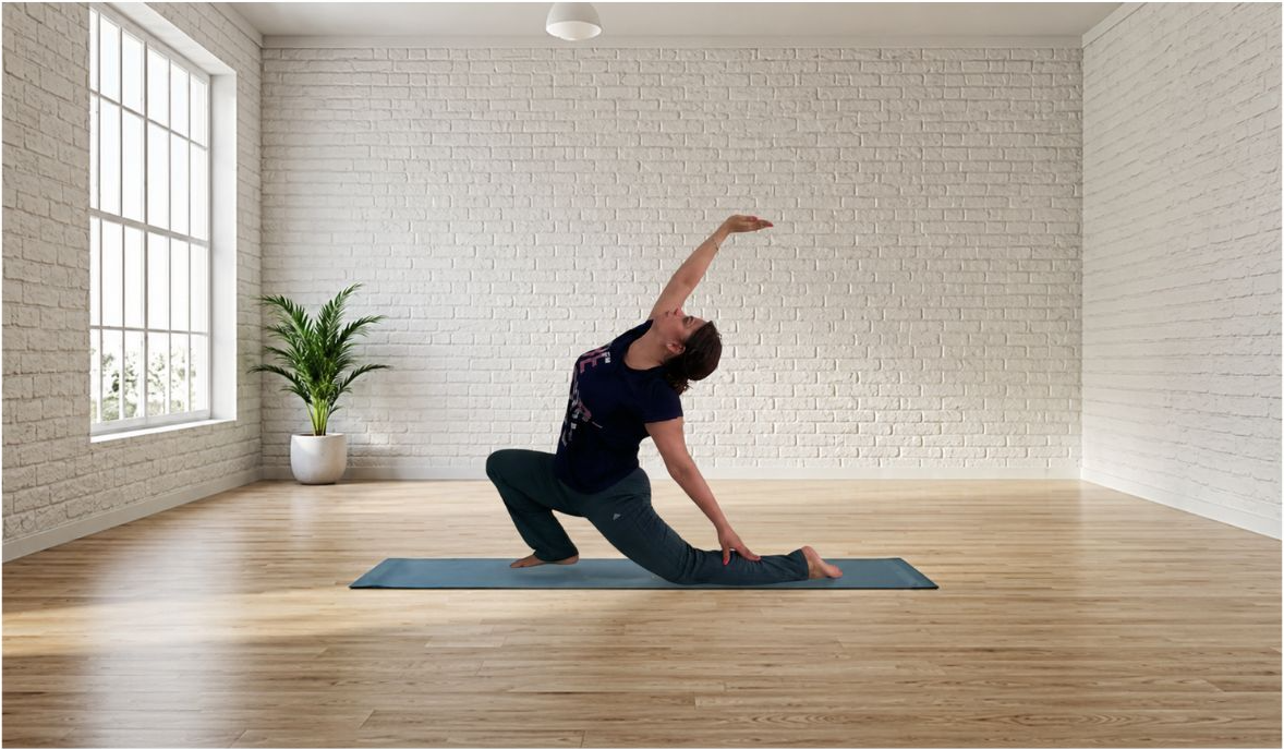 Calm, light-filled practice space