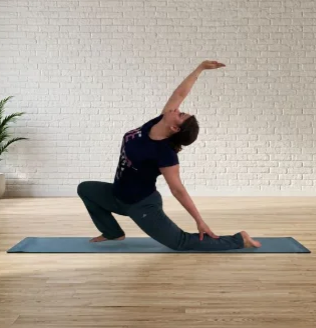 Anubha guiding a practice